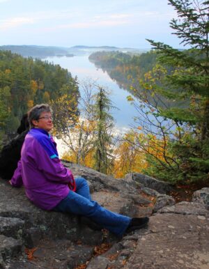 West Bearskin Overlook, Caribou Rock Trail