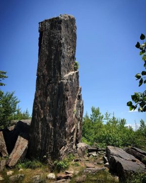 Magnetic Rock, Golden Eagle Lodge, Gunflint Trail