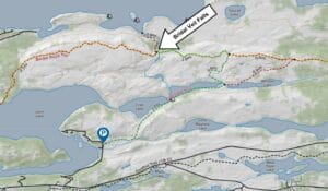 Magnetic Rock, Gunflint Trail, Hike, Golden Eagle Lodge, Blueberries